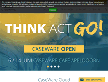 Tablet Screenshot of caseware.nl